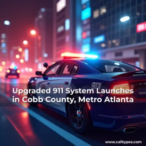 Read more about the article Upgraded 911 System Launches in Cobb County, Metro Atlanta