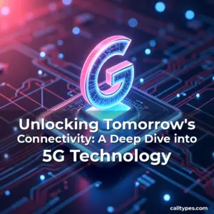 Artistic representation for Unlocking Tomorrow's Connectivity: A Deep Dive into 5G Technology