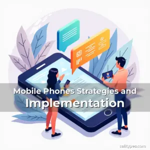 Artistic representation for Mobile Phones Strategies and Implementation