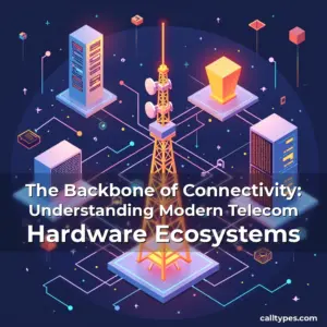 Artistic representation for The Backbone of Connectivity: Understanding Modern Telecom Hardware Ecosystems