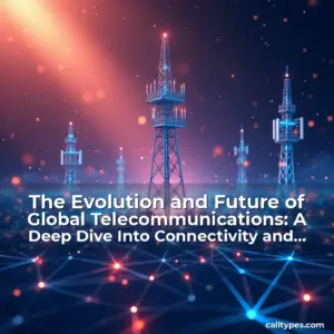 Artistic representation for The Evolution and Future of Global Telecommunications: A Deep Dive Into Connectivity and Innovation