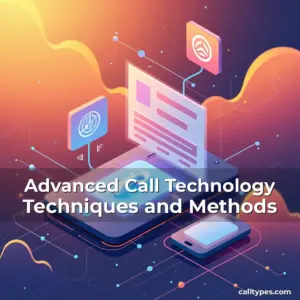Artistic representation for Advanced Call Technology Techniques and Methods