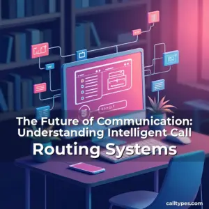 Artistic representation for The Future of Communication: Understanding Intelligent Call Routing Systems